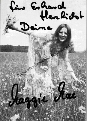 Original Autogramm Maggie Mae (1960-2021) /// Autograph signiert signed s 337684