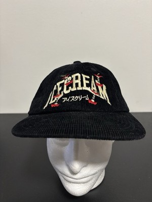 Ice Cream Core Corduroy Dad Hat OSFA Adjustable Strapback Cap Streetwear Skate