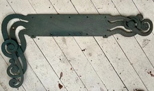 Massive Antique Architectural Corner Strap Flat Bracket
