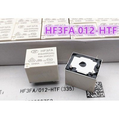 1Pc HONGFA HF3FA 012-HTF 12VDC Power Relay 4Pins 10A 250VAC