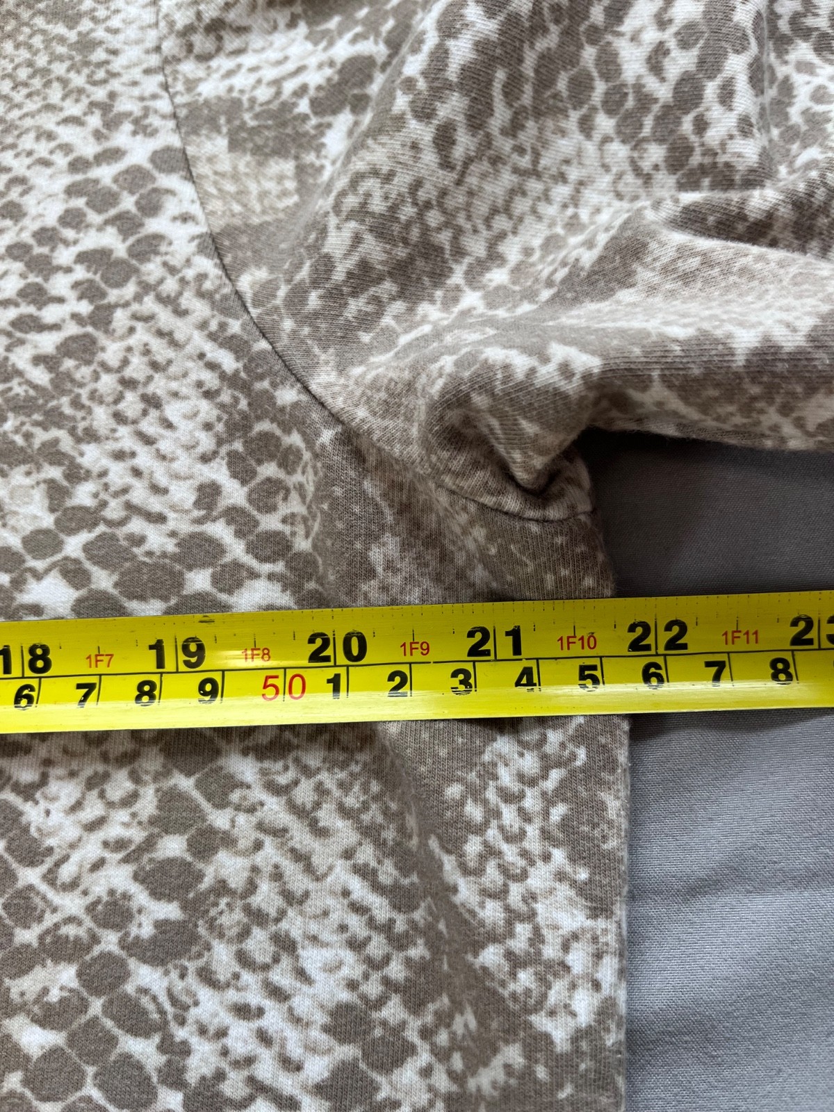 Susan Graver Weekend Mock Neck Python Snake Print… - image 12