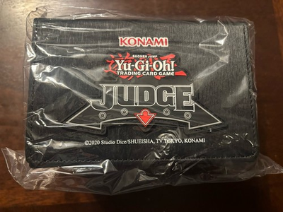 #ad Yu Gi Oh Judge Deck Box 2026 Black With Dice Box Sealed $120.00