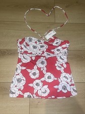Poppy Bandeau Tankini Size Uk 34B Swimwear