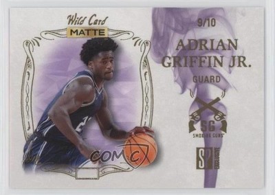2022 Matte SP Exclusive White/Purple 9/10 AJ Griffin Adrian Jr Rookie RC 8o1