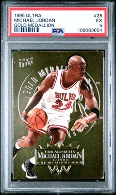 1995-96 Fleer Ultra - Michael Jordan #25 Gold Medallion Edition