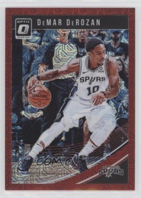2018-19 Panini Donruss Optic Choice Red Prizm 11/88 DeMar DeRozan #13 1s4u