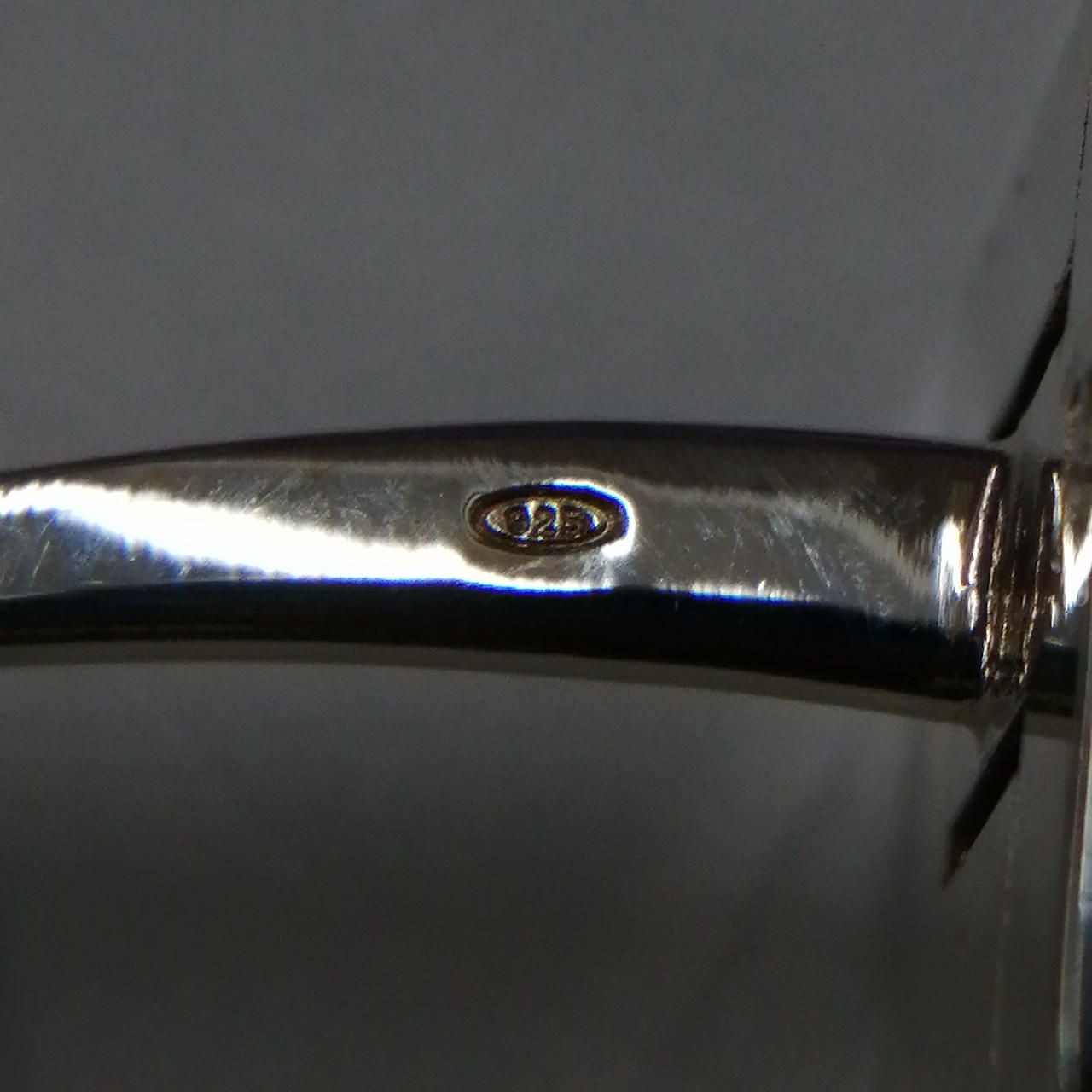Bvlgari Cufflinks K18 SV925 Used image 8