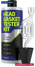 Head Gasket Tester Kit - Over 100 Tests, Complete Combustion Leak Test S