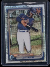 2024 Bowman Chrome Jensy Rivas Mega Box Mojo Refractor 1st Prospect Mets