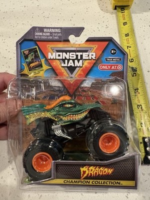Spin Master Monster Jam Truck Dragon 1/64 Truck  Champion Target Excl New
