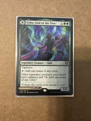 Esika, God Of The Tree Legendary Creature God Regular Kaldheim