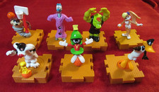 Lot Of 7 Looney Tunes SPACE JAM 1996 McDonalds Happy Meal Toys
