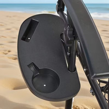 1pc Outdoor Folding Chair with Phone Slot & Secure Clamping Device - Zero Gravit