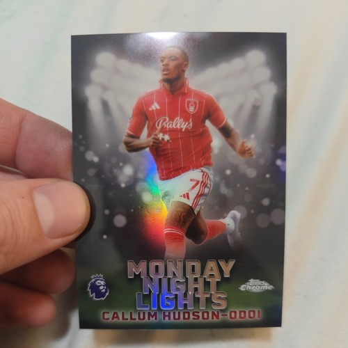 2026 Topps Chrome Premier League Soccer Callum Hudson-Odoi #MNL-14