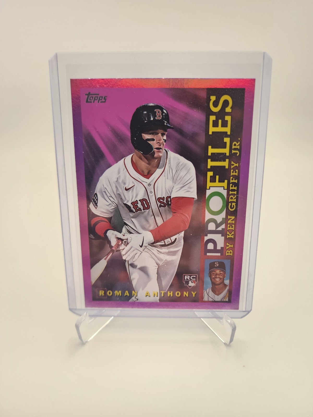 2026 Topps Series 1 - Roman Anthony (RC) Pink Profiles