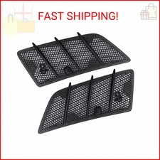 omoZone Pair Hood Air Vent Grille Cover Compatible with 2008-2011 Mercedes Benz