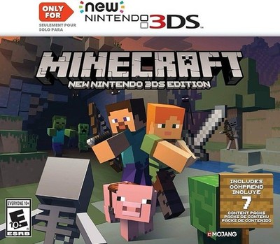 Minecraft for New Nintendo 3DS - New - Sealed