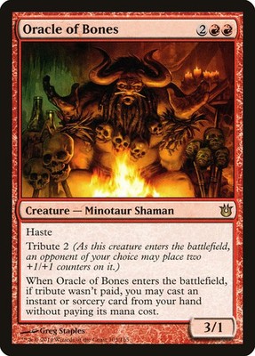 Oracle of Bones [Born of the Gods] Moderately Played