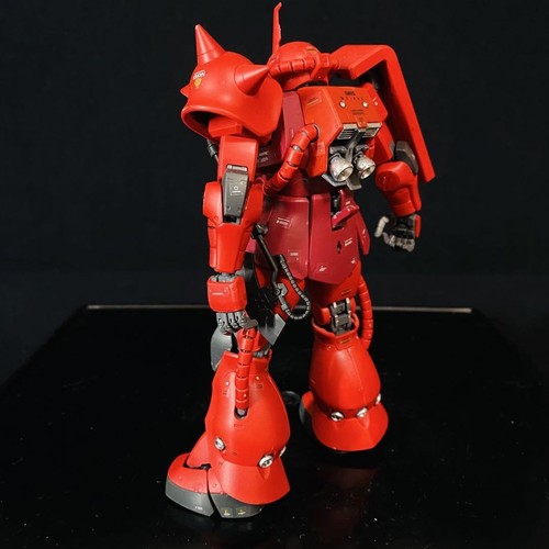 Assembled Painted MG 1:100 Char's Zaku II ver2.0 Gundam 572 by Japan Creater - Picture 7 of 8