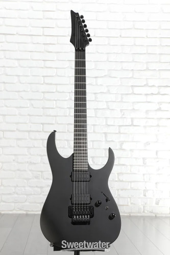 Ibanez RG Iron Label Electric Guitar Flat Black Model RGRB620BKF