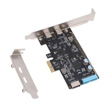 PCIe USB 3.2 Gen 1 Card 5Gbps Internal 19pin PCI Express Expansion Card