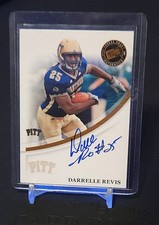 Darrelle Revis 2007 Press Pass Rookie Auto On Card PITT Jets HOF Autograph . rookie card picture