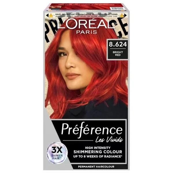 L'Oreal Preference Vivids 8.624 Bright Red - Image 4