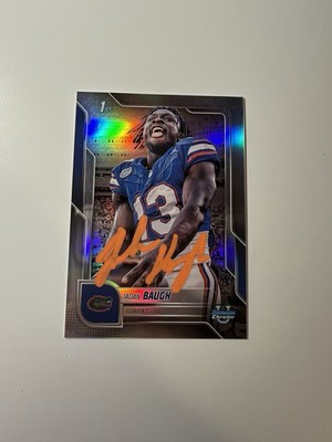 2025 Bowman University Chrome 1st Image Variation Jadan Baugh Autographed Card