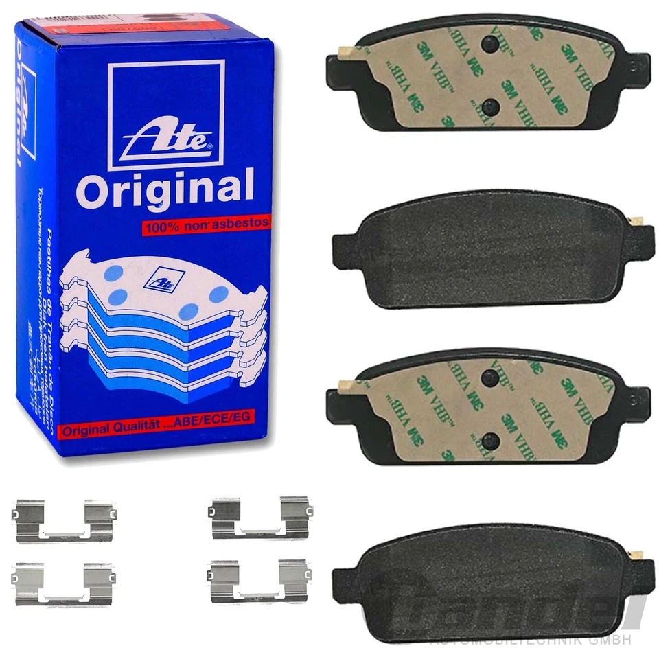 1x ATE BREMSBELAG HINTEN passend für OPEL ZAFIRA C TOURER ASTRA J FÜR Ø BREMSEN
