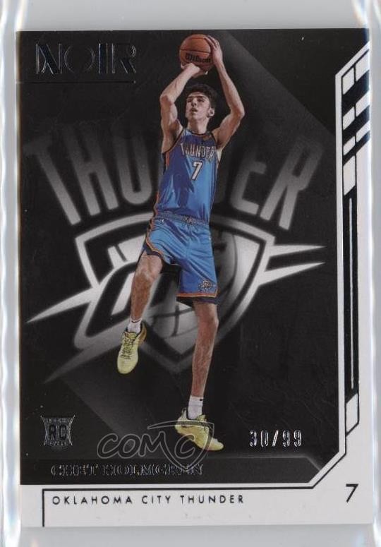 2022-23 Panini Noir Rookies Association Edition 30/99 Chet Holmgren #148 00ws