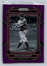 2023 Panini Prizm #223 Dave Bancroft Purple Prizm #/99