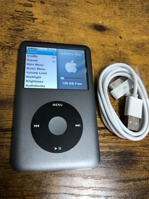 Apple iPod classic 7th Generation Black (160GB) #9064 Engraved