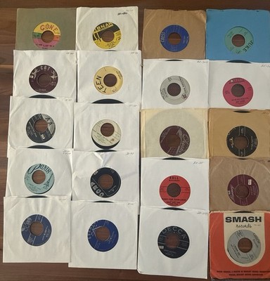 Huge Lot 150+ Vintage 45 RPM Records Doo-Wop Rockabilly R&B Soul Sonny Till Orio