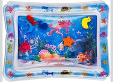 Inflatable Tummy Time Premium Water mat Infants and Toddlers is The Perfect Fun