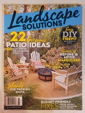 Landscape Solutions Magazine 22 Patio Ideas NEW/Unread