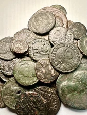 Genuine Ancient Roman Coins 2nd-4th Century!