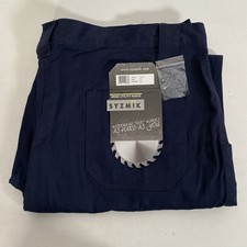 New Syzmik Mens Navy Utility Pocket Work Pants UPF 50 + Size 112 With Tags JK161
