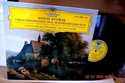 SCHMIDT-ISSERSTEDT & NDR: DVORAK STRING SERENADE TULIP DGG SLPEM 136481 TOP NM