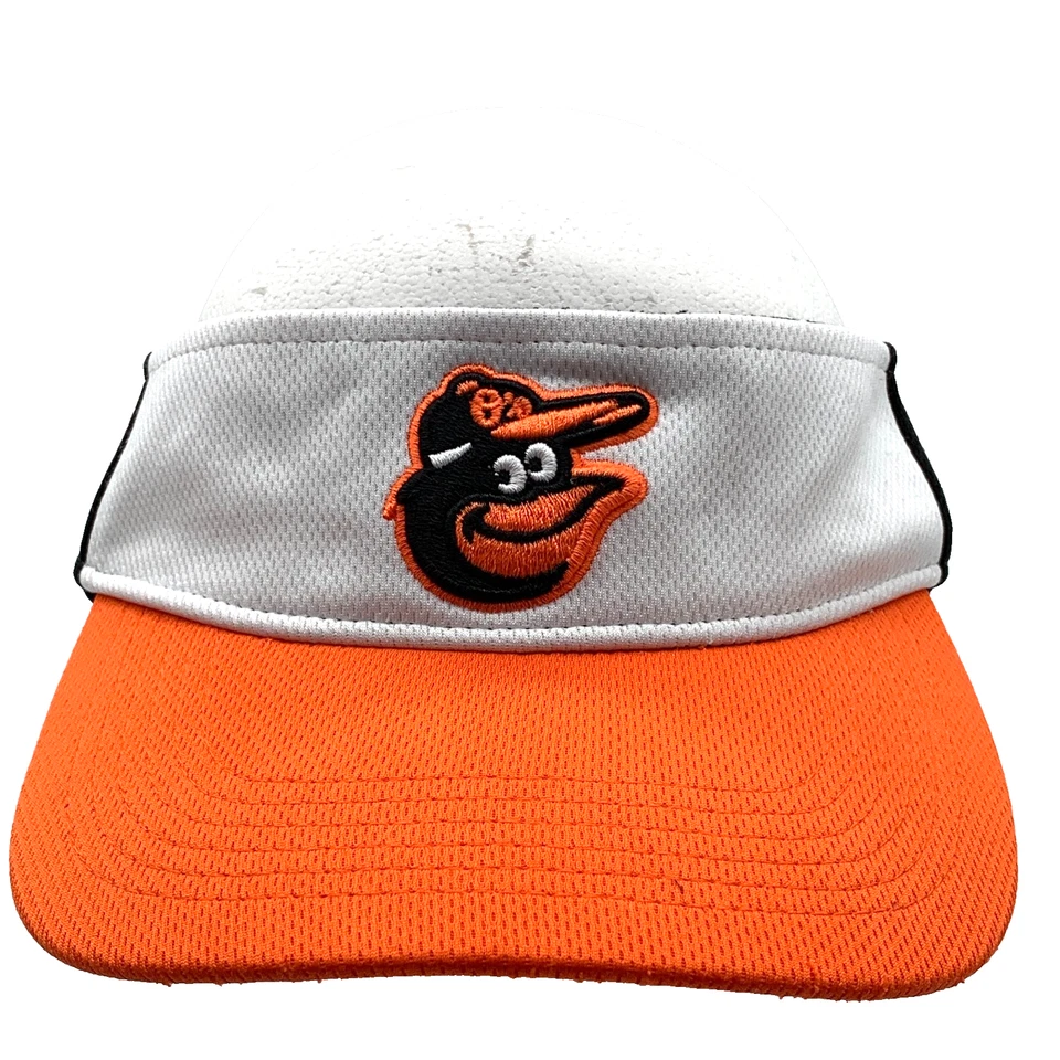 Baltimore Orioles Correa Ajustable Visera Sombrero Naranja Negro Blanco S2 Foto 2 de 4