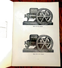 John Deere model E EK & EP Engines 1945 parts catalog Moline Tractor Works