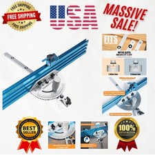 Precision Table Saw Miter Gauge System with 2...