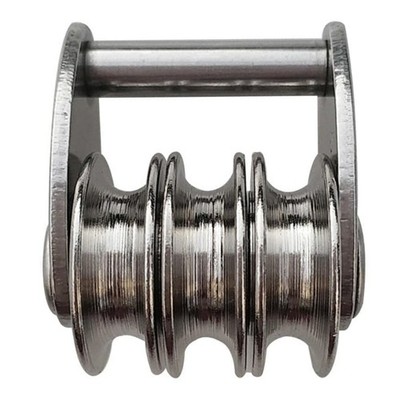 Universals Windsurfing Sail Tacks Triple Pulley Wheel Heavy Duty 3 Roll Wheel