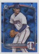 2025 Bowman Sapphire Edition Chrome Prospects Alejandro Rosario #BCP-125 11sc
