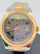 Rolex Datejust II 41 116333 Wimbledon Dial Two-Tone Oyster Card 2011