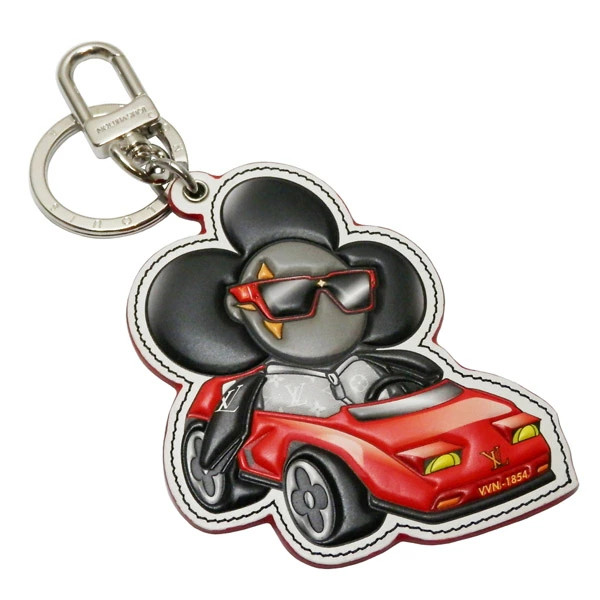 LOUIS VUITTON Monogram Eclipse Keyring/Keychain/B… - image 1