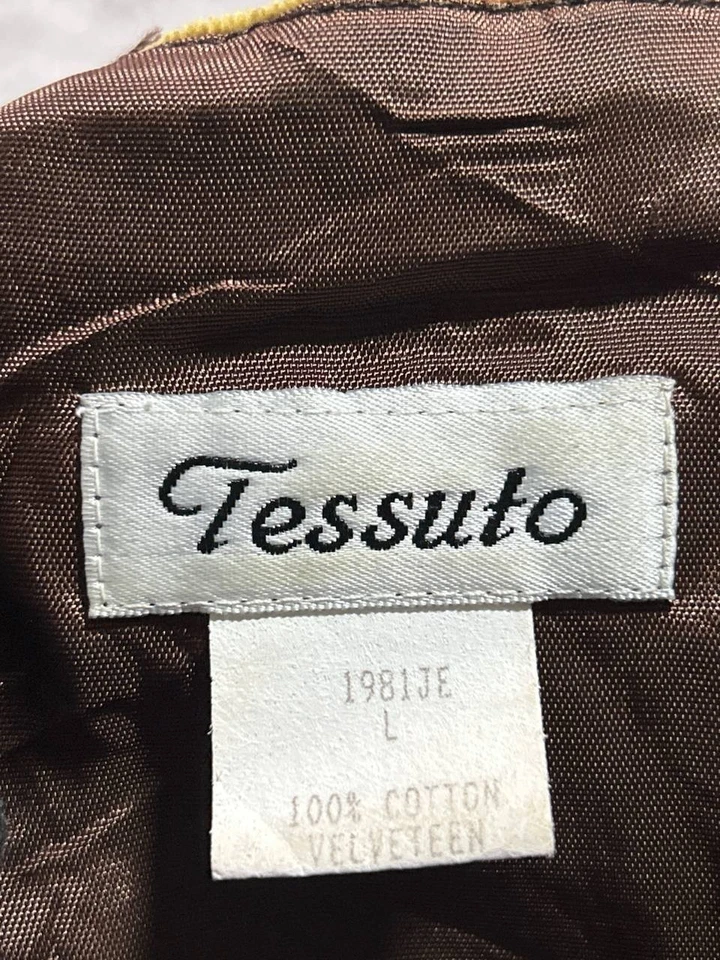 Mini Vestido Tessuto Pana Mujer Grande Multicolor Bloques de Color Algodón Cremallera Trasera Foto 4 de 4