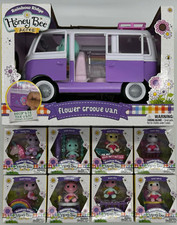 9PC Rainbow Ridge Honey Bee Acres Set Flower Groovy Van Baby Benji NEW