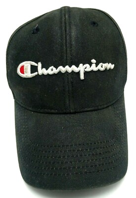 CHAMPION brand hat black adjustable cap