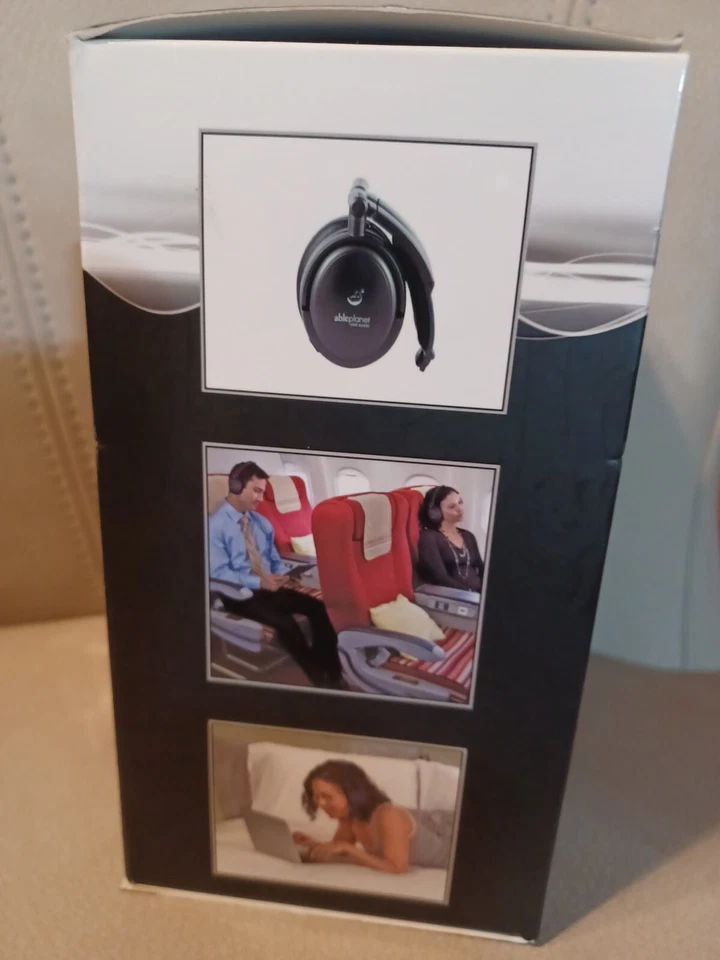 NEW AblePlanet Linx Audio NC180BMM Black Foldable Noise Canceling Headphones - Image 3 of 4