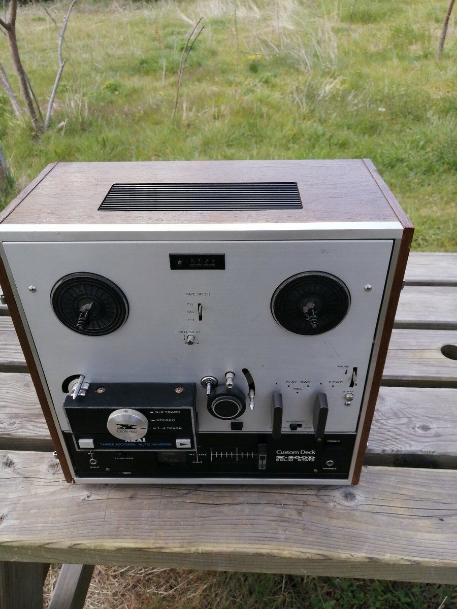 Magnétophone à Bande Akai X-200D Pour Pièces Détachées - Projet De Restauration
